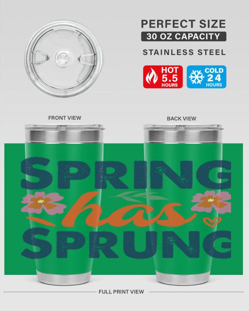 Spring Has Sprung  494#- spring- Tumbler