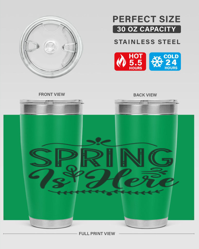 Spring is here 441#- spring- Tumbler