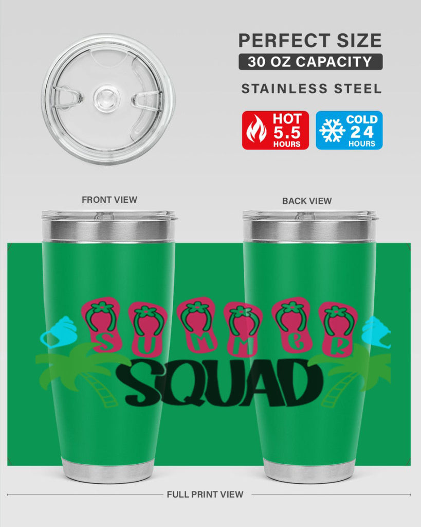 Summer Squad Style 22#- summer- Tumbler