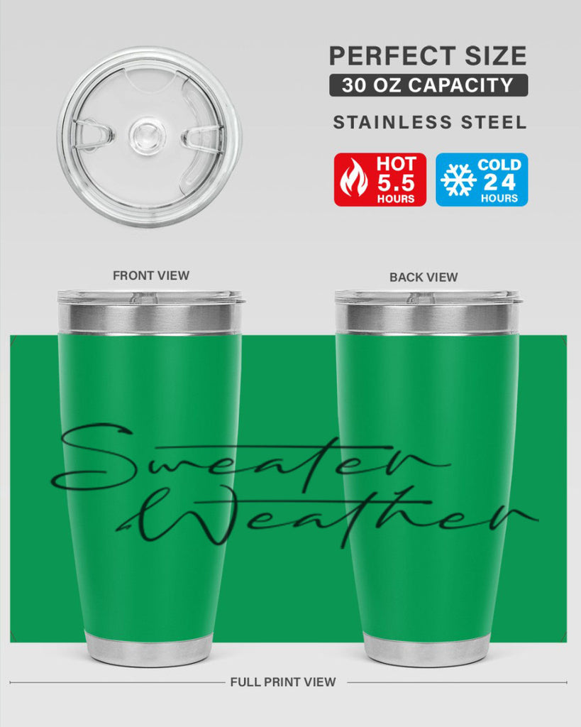 Sweater Weather 580#- fall- Tumbler