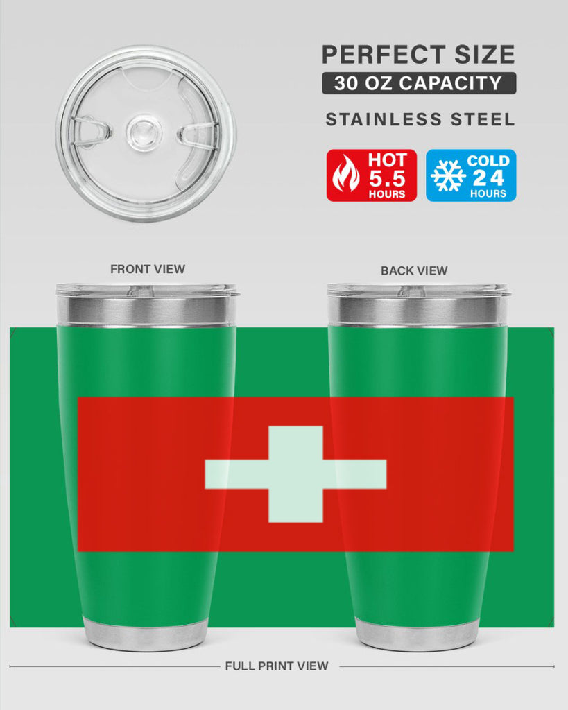Switzerland 28#- world flags- Tumbler