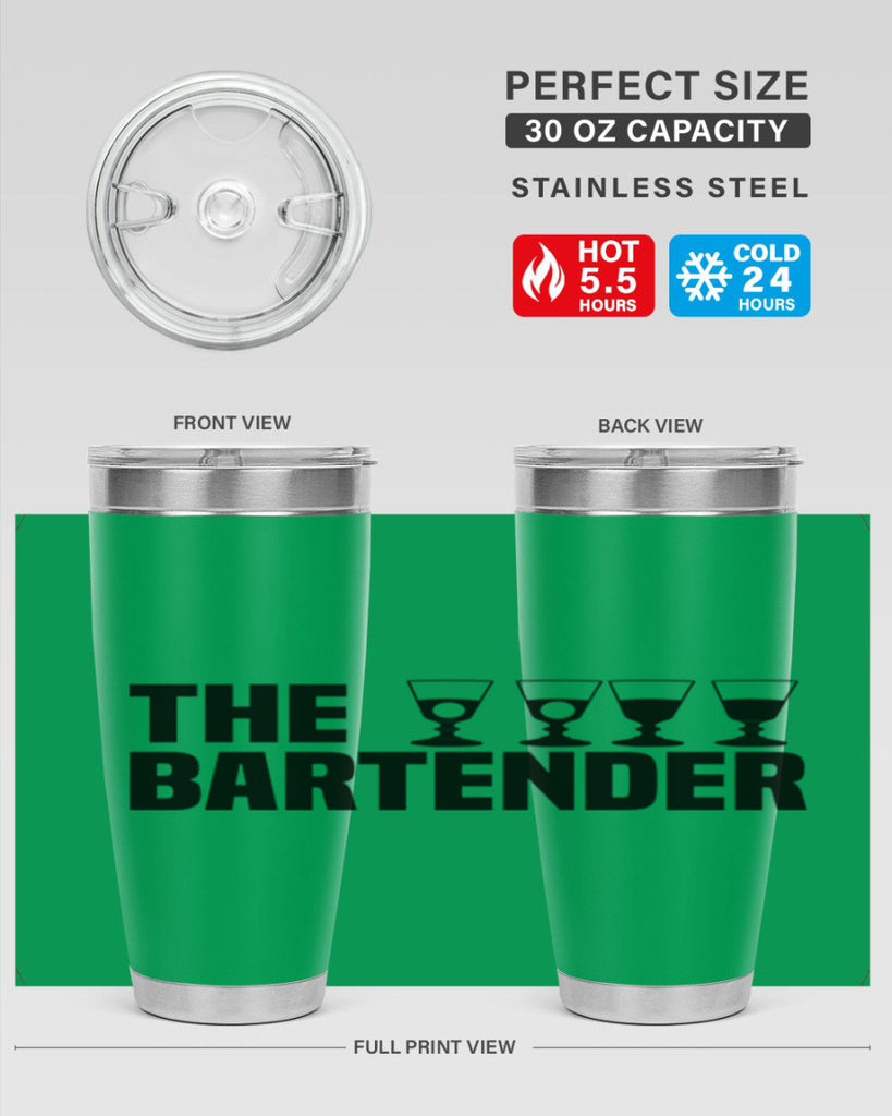 The bartender Style 12#- bartender- tumbler