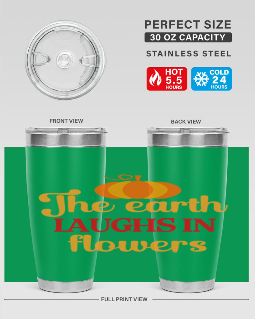 The earth laughs in flowers 538#- spring- Tumbler