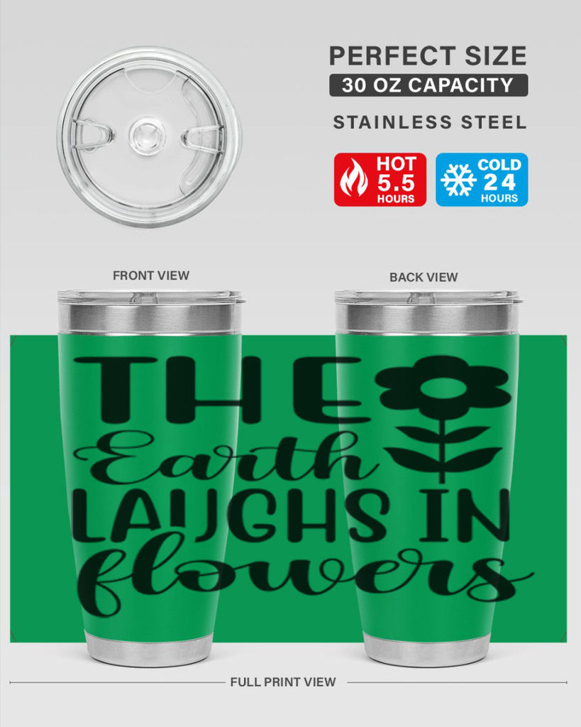 The earth laughs in flowers 548#- spring- Tumbler