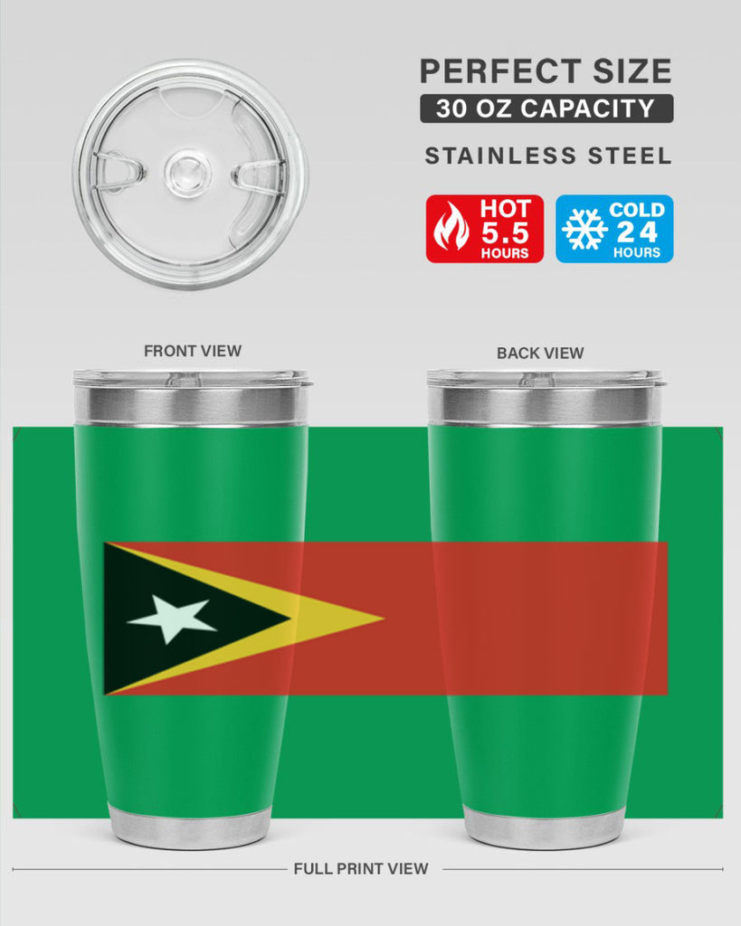 TimorLeste 22#- world flags- Tumbler