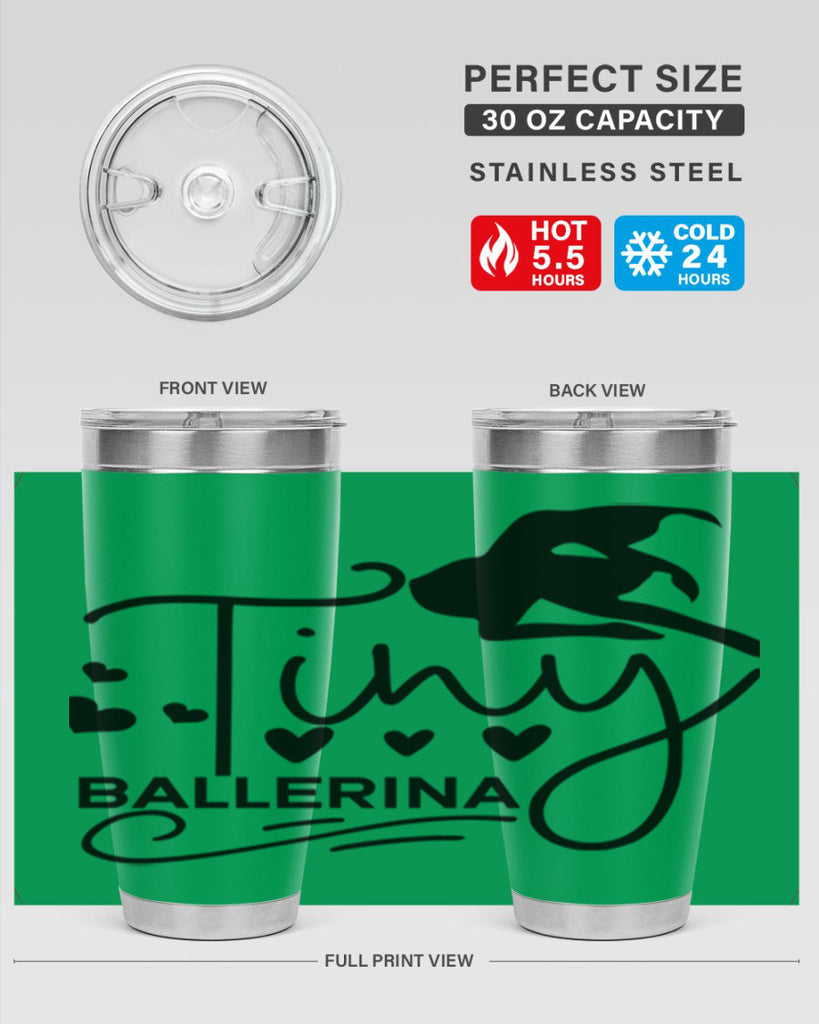 Tiny Ballerina 89#- ballet- Tumbler