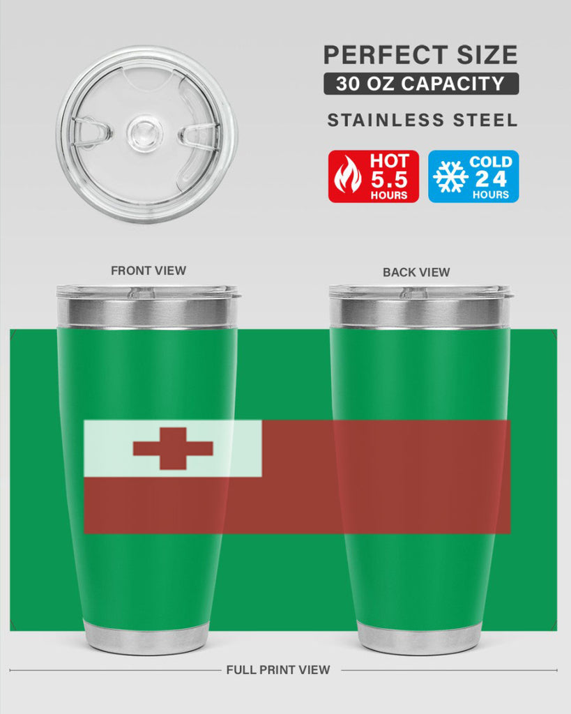 Tonga 20#- world flags- Tumbler