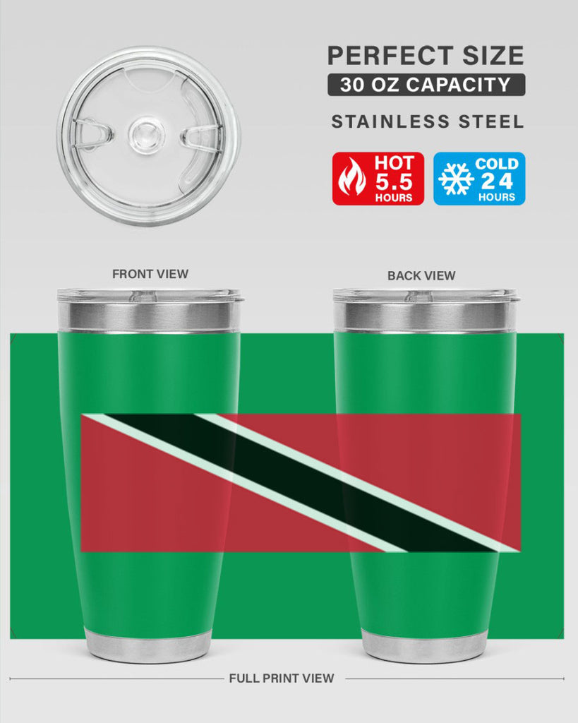Trinidad and Tobago 19#- world flags- Tumbler