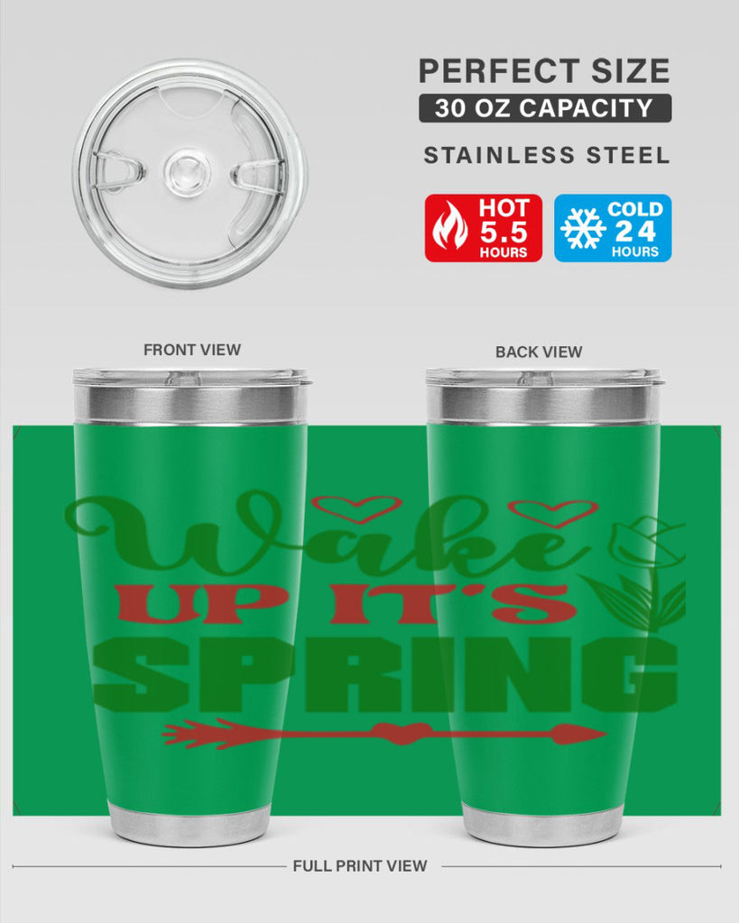 Wake Up Its Spring 562#- spring- Tumbler