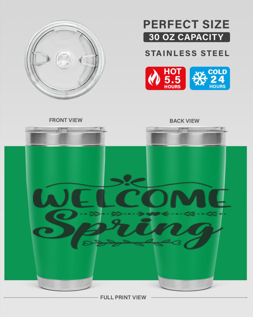 Welcome spring 576#- spring- Tumbler