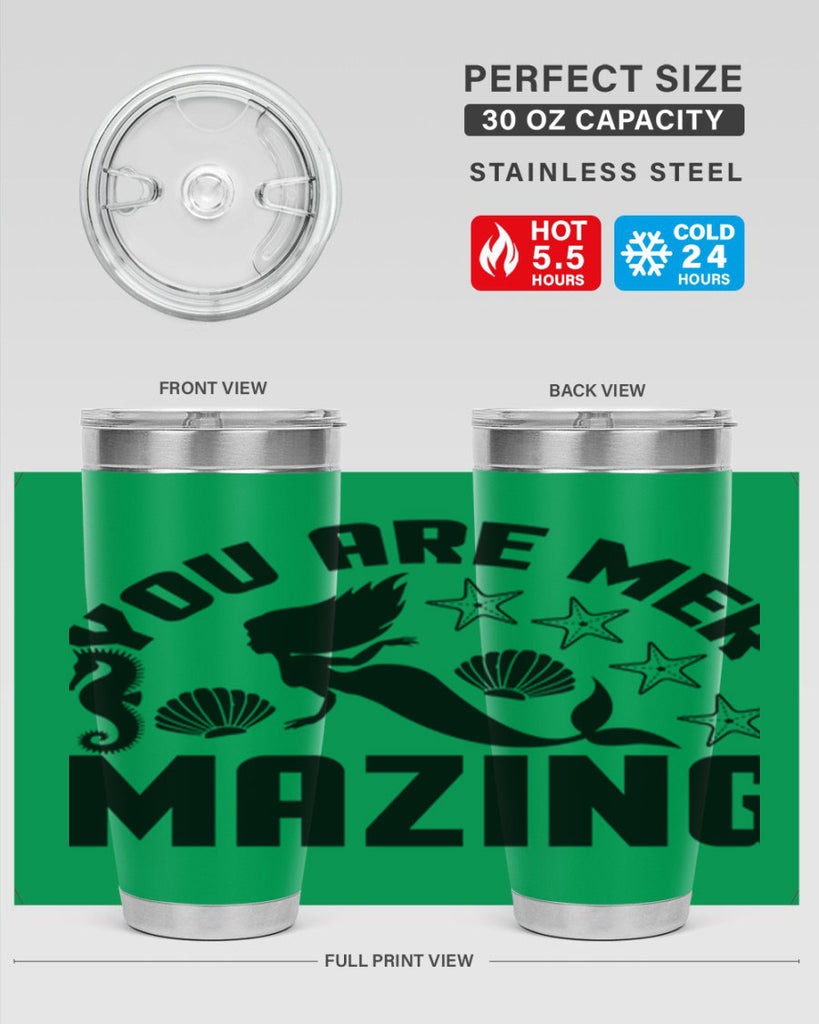 You are mer mazing 685#- mermaid- Tumbler