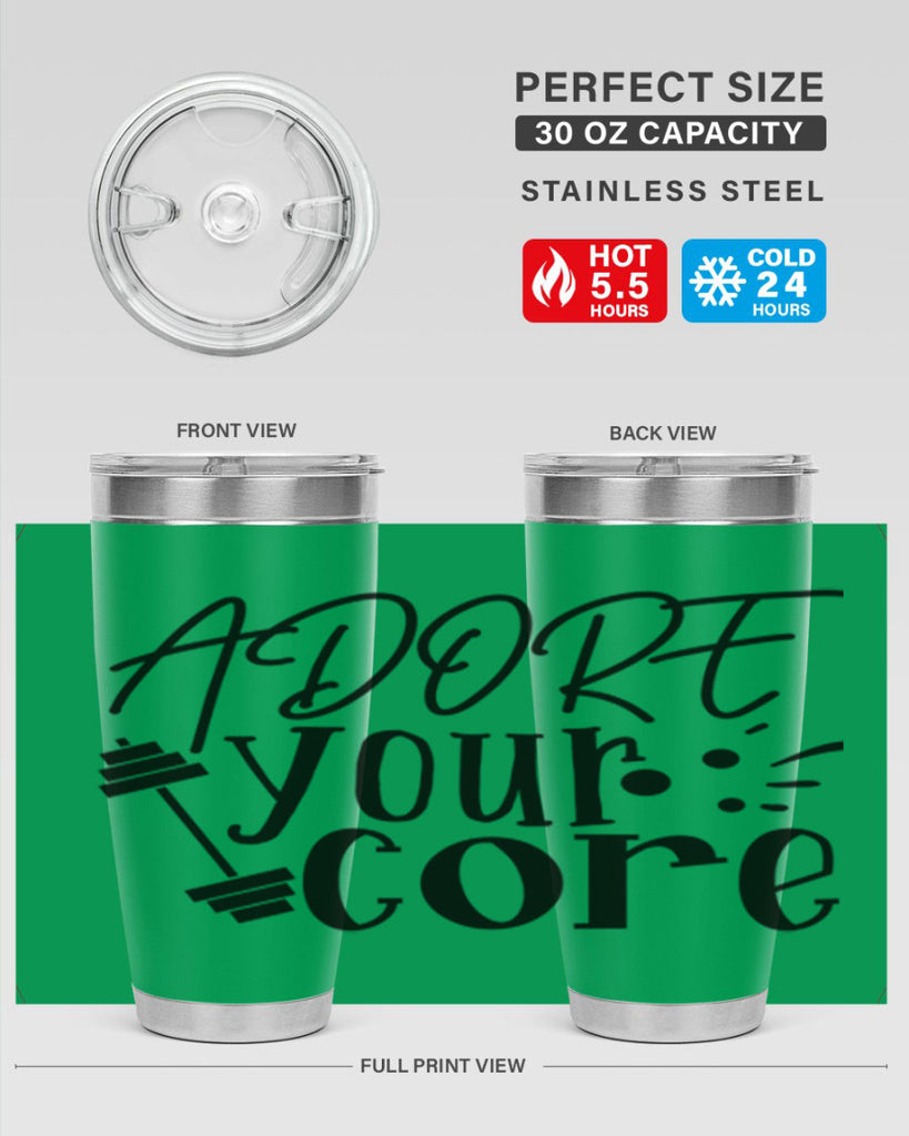 adore your core Style 111#- summer- Tumbler
