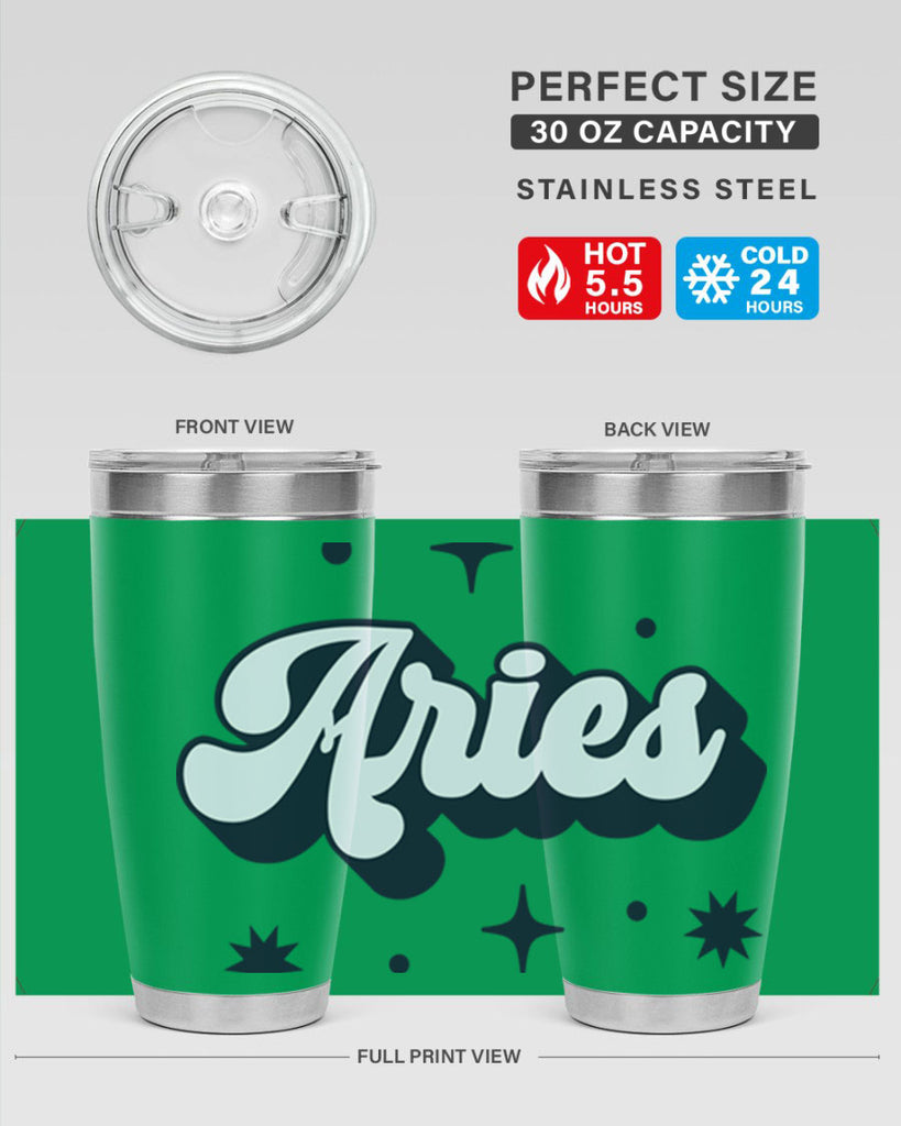 aries 133#- zodiac- Tumbler