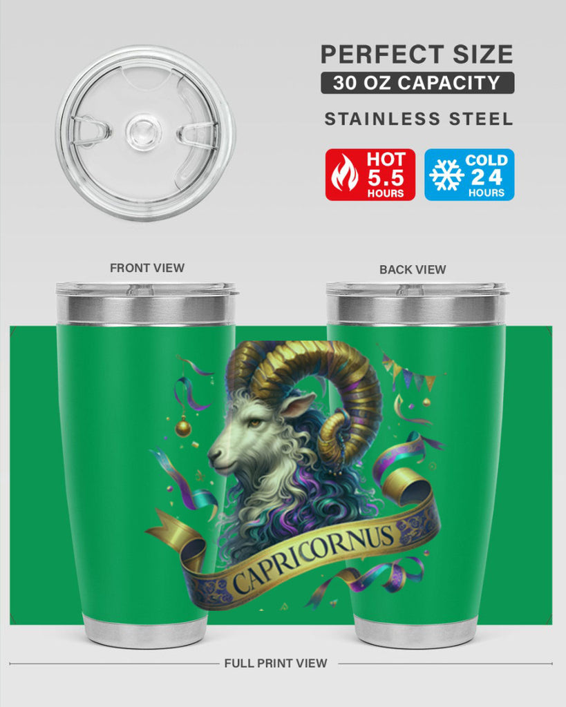 capricorn 209#- zodiac- Tumbler