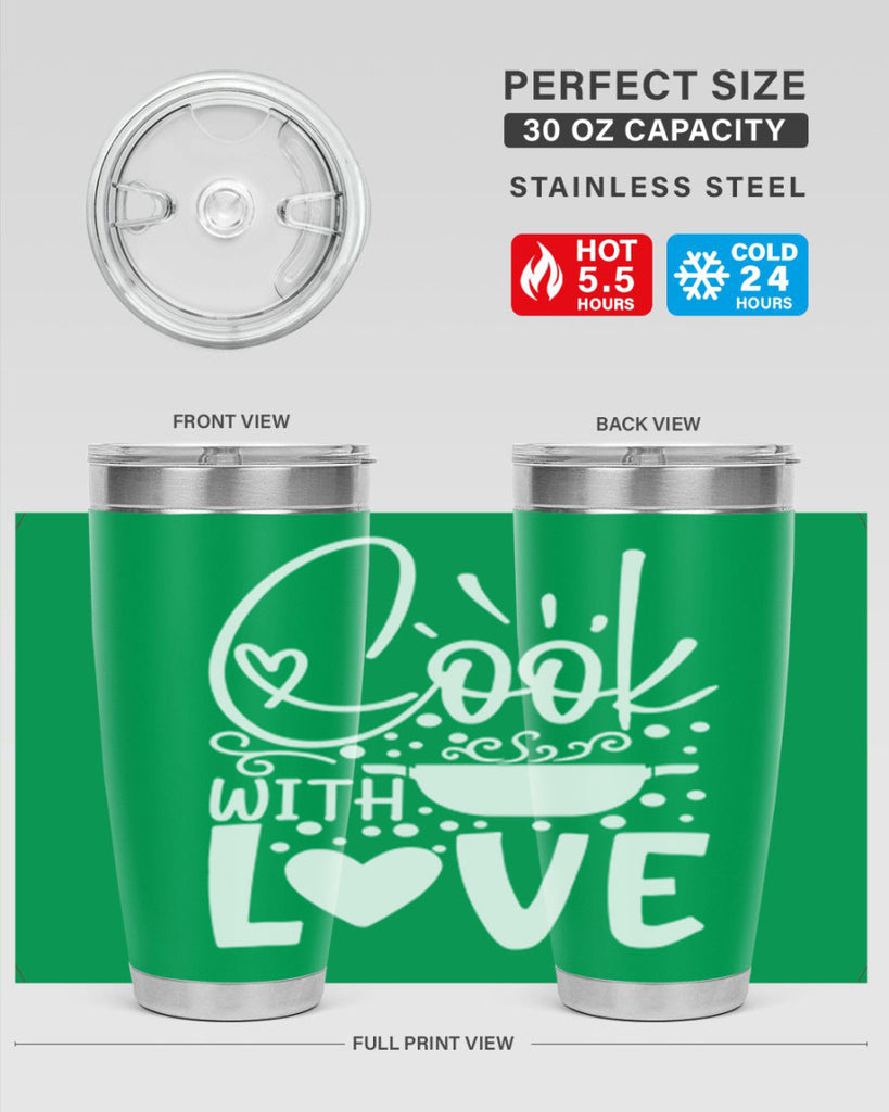 cook with love 44#- kitchen- Tumbler