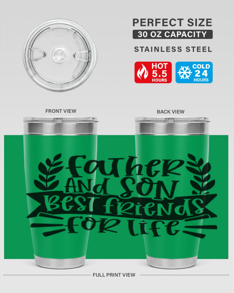 father and son best friends for life 52#- fathers day- Tumbler