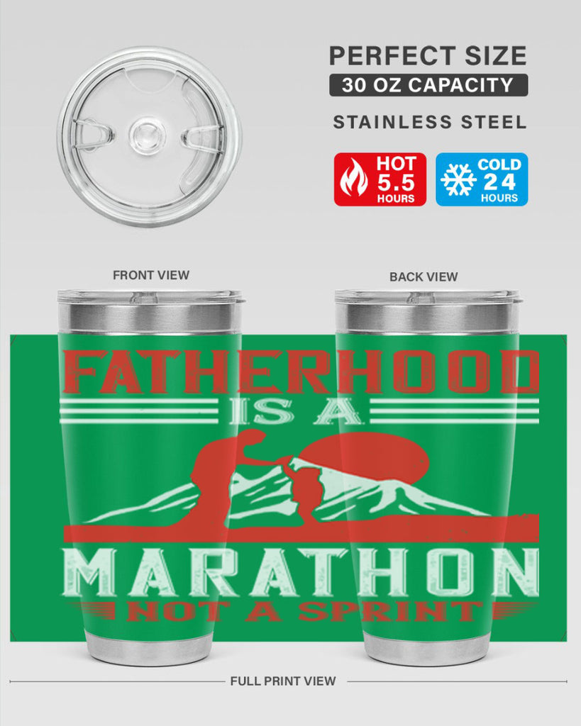 fatherhood is a marathon not a sprint 261#- fathers day- Tumbler
