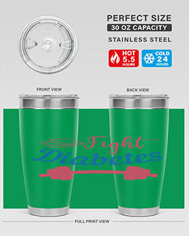 fight diabetes Style 38#- diabetes- Tumbler