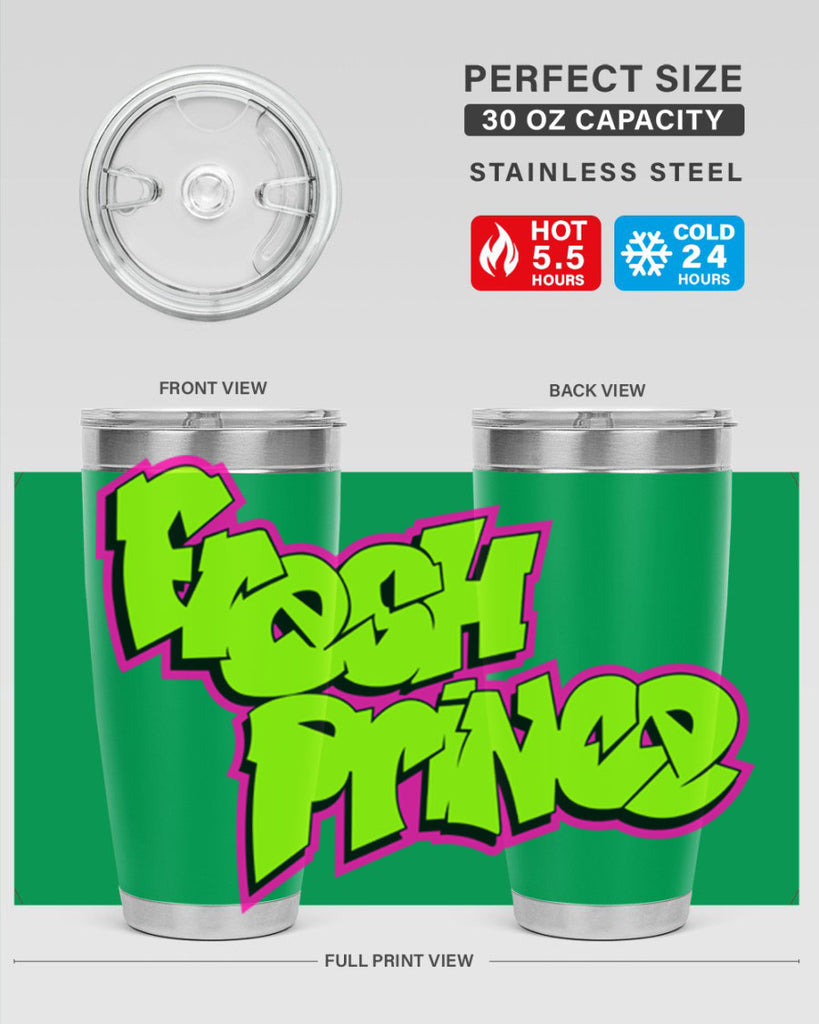 fresh prince 146#- black words phrases- Cotton Tank