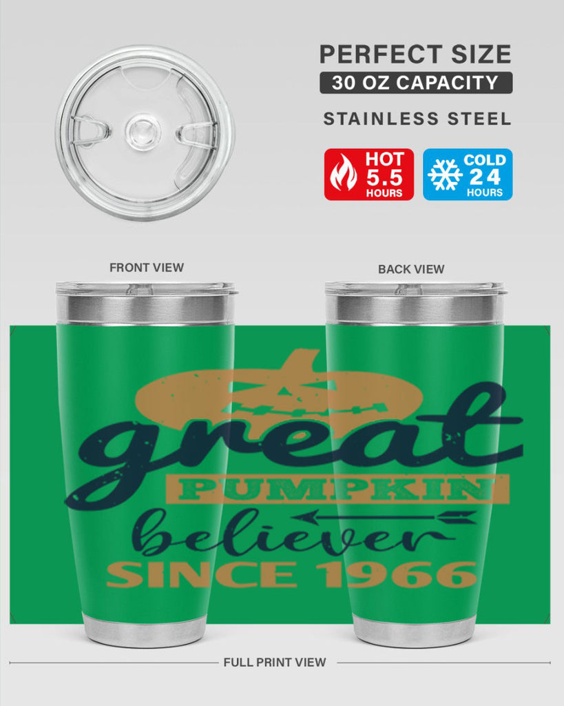 great pumpkin believer since 114#- halloween- Tumbler