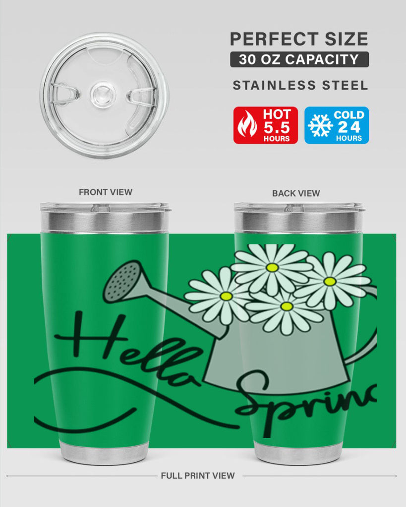hello spring watering can208#- spring- Tumbler