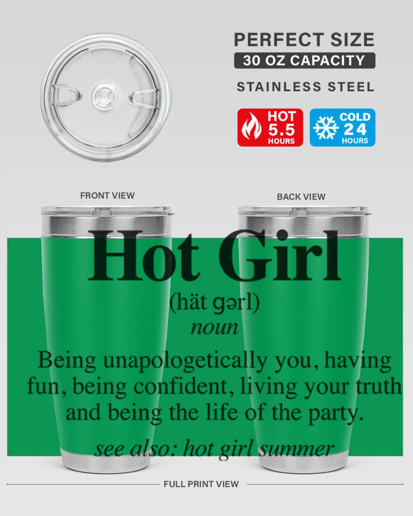 hot girl  summer definition 125#- black words phrases- Cotton Tank