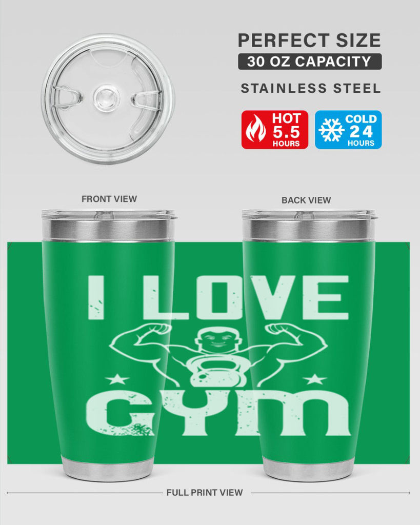 i love gym 88#- gym- Tumbler