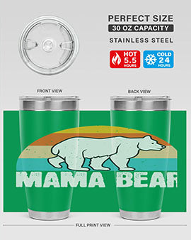 mama bear 24#- Bears- Tumbler