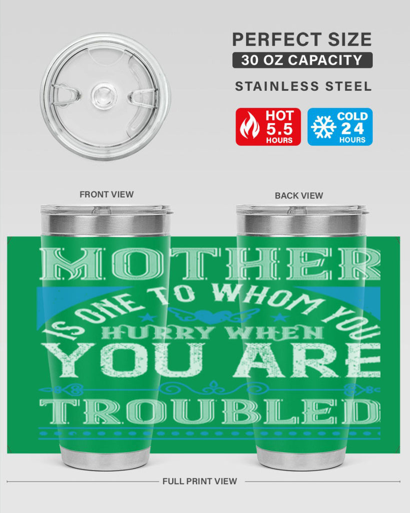 mother is one to whom 67#- mothers day- Tumbler