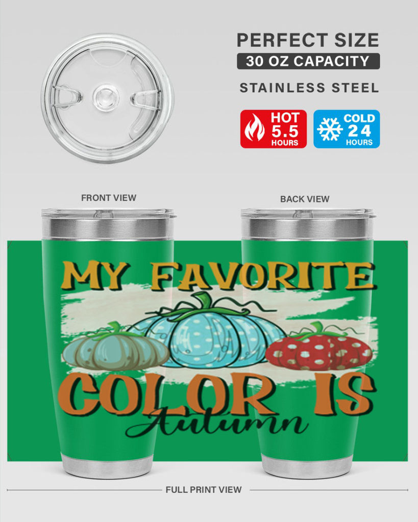 my favorite color is autumn 436#- fall- Tumbler