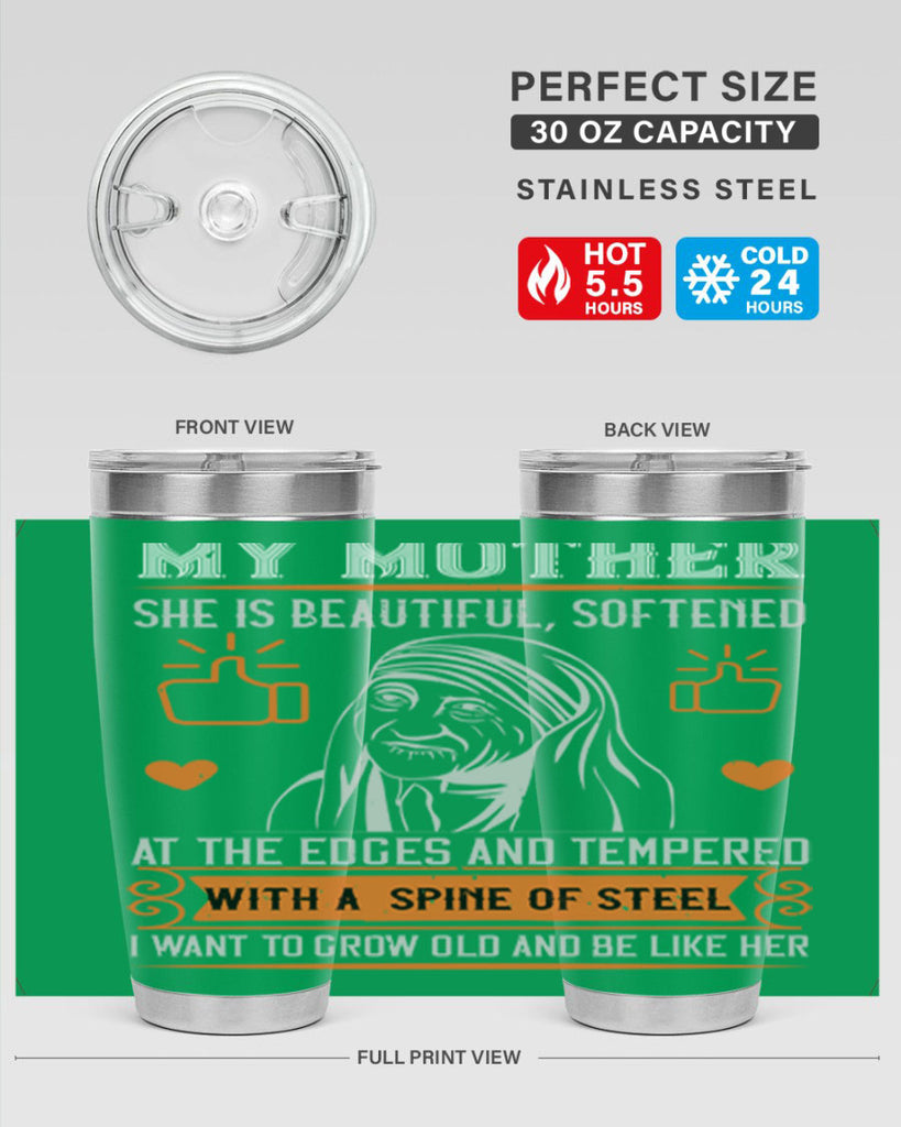 my mother she is beautiful 43#- mothers day- Tumbler