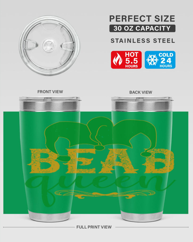new orleans new me 42#- mardi gras- Tumbler