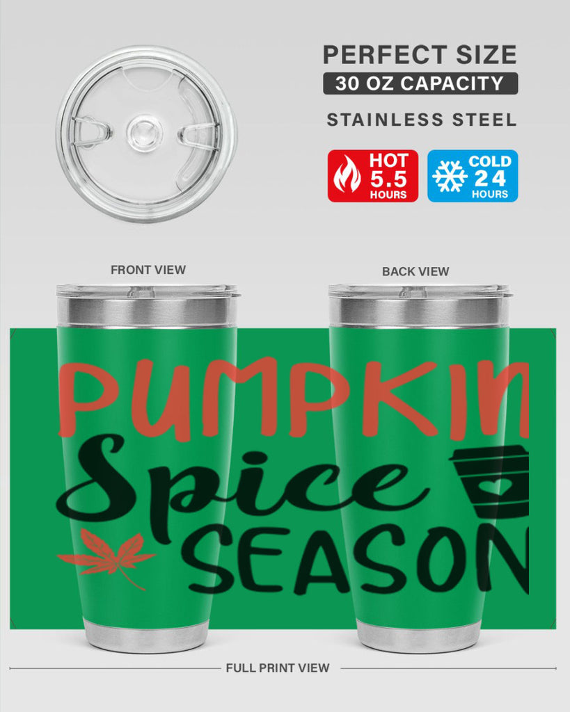 pumpkin spice Season 559#- fall- Tumbler
