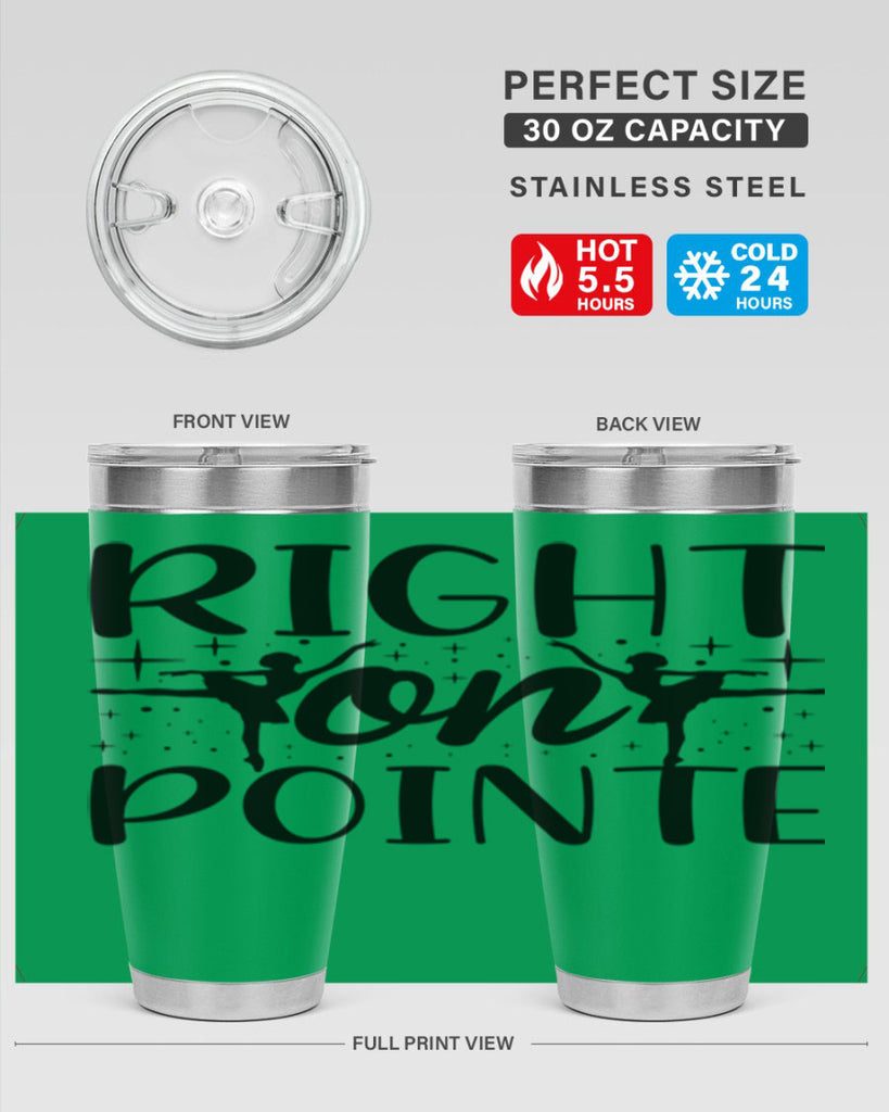 right on pointe78#- ballet- Tumbler