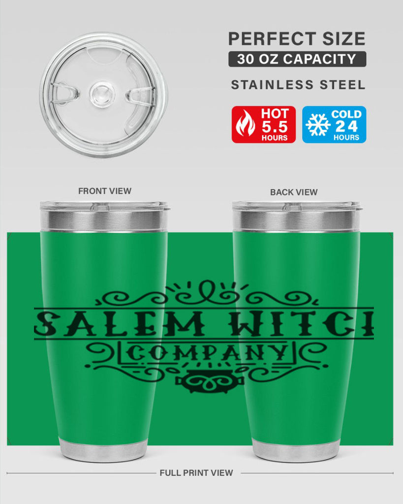 salem witch company 26#- halloween- Tumbler