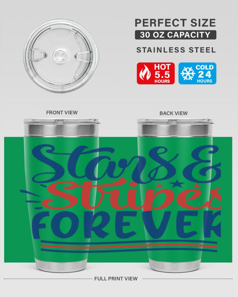 stars stripes forever Style 74#- Fourt Of July- Tumbler