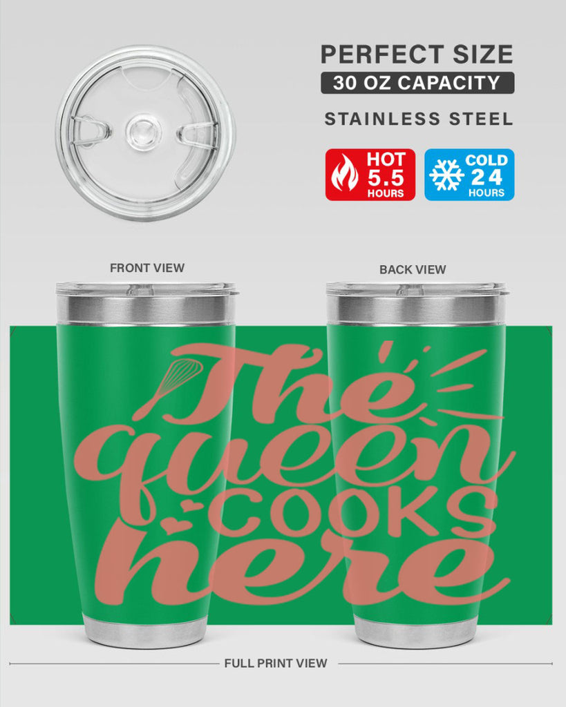 the queen cooks here 9#- kitchen- Tumbler