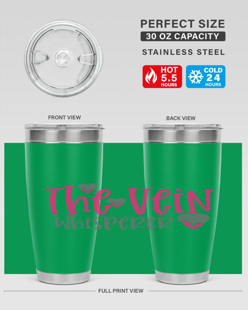 the vein whisperer Style 345#- nurse- tumbler