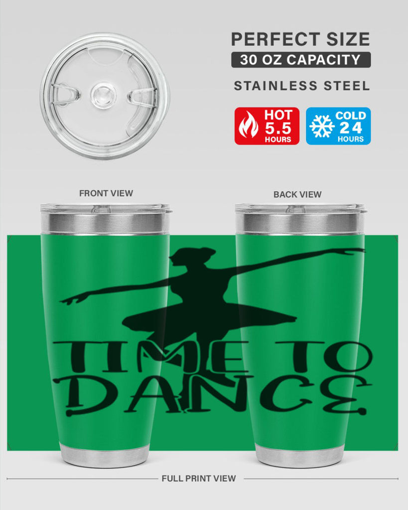 time to dance86#- ballet- Tumbler