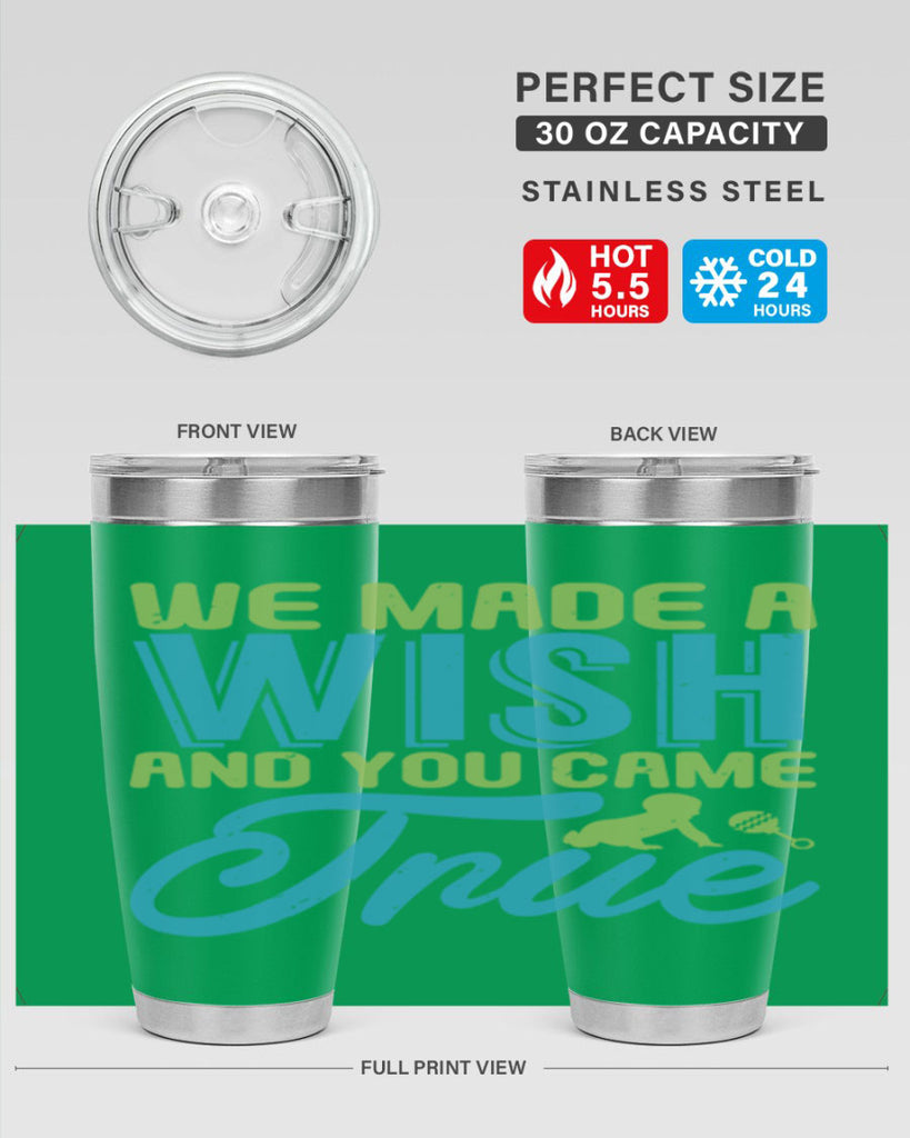 we made a wish and you can true Style 164#- baby- tumbler