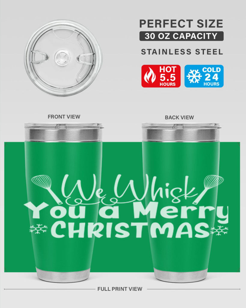 we whisk you a merry christmas 21#- kitchen- Tumbler