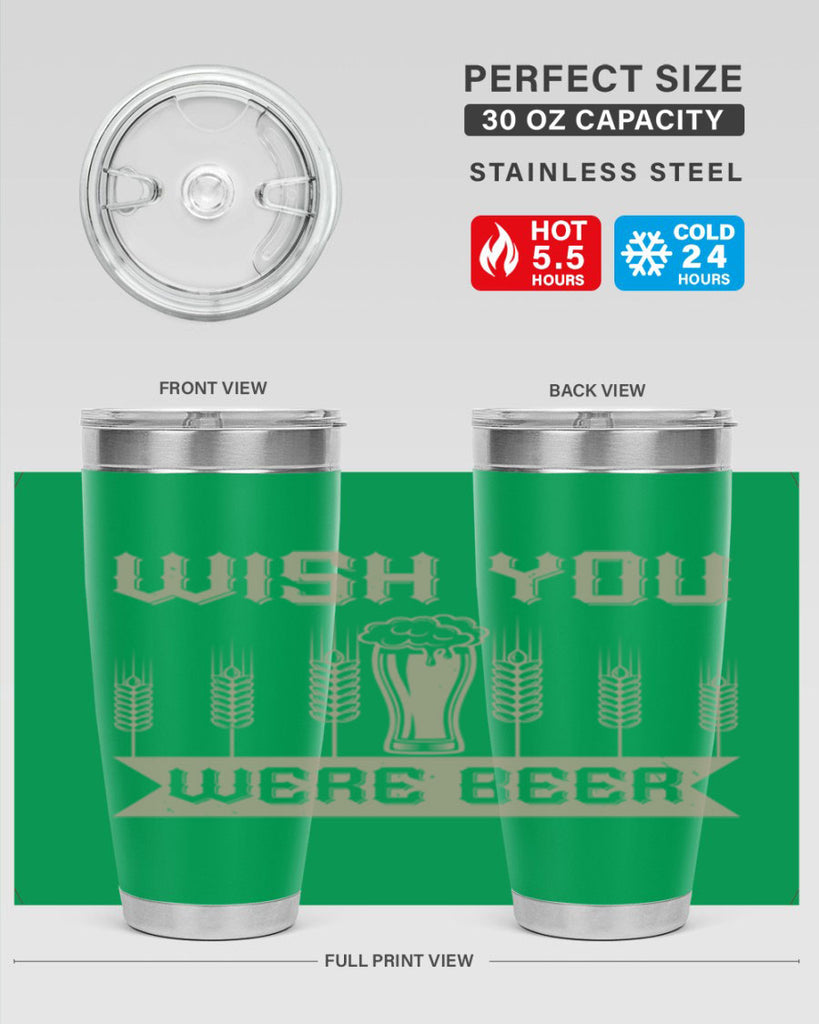 wish you were beerr 1#- beer- Tumbler