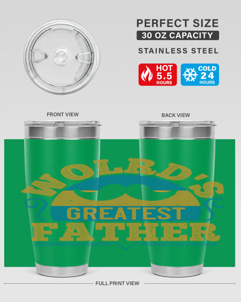 wolrds greatest father 154#- fathers day- Tumbler