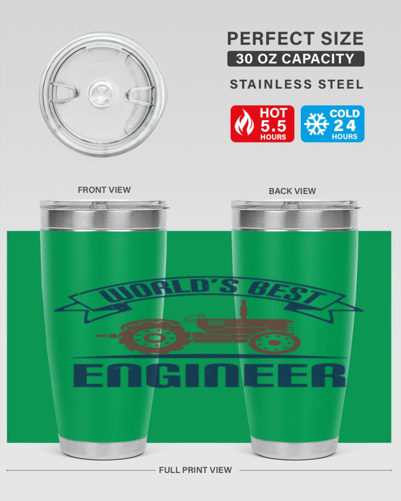 worlds best engineer Style 27#- engineer- tumbler