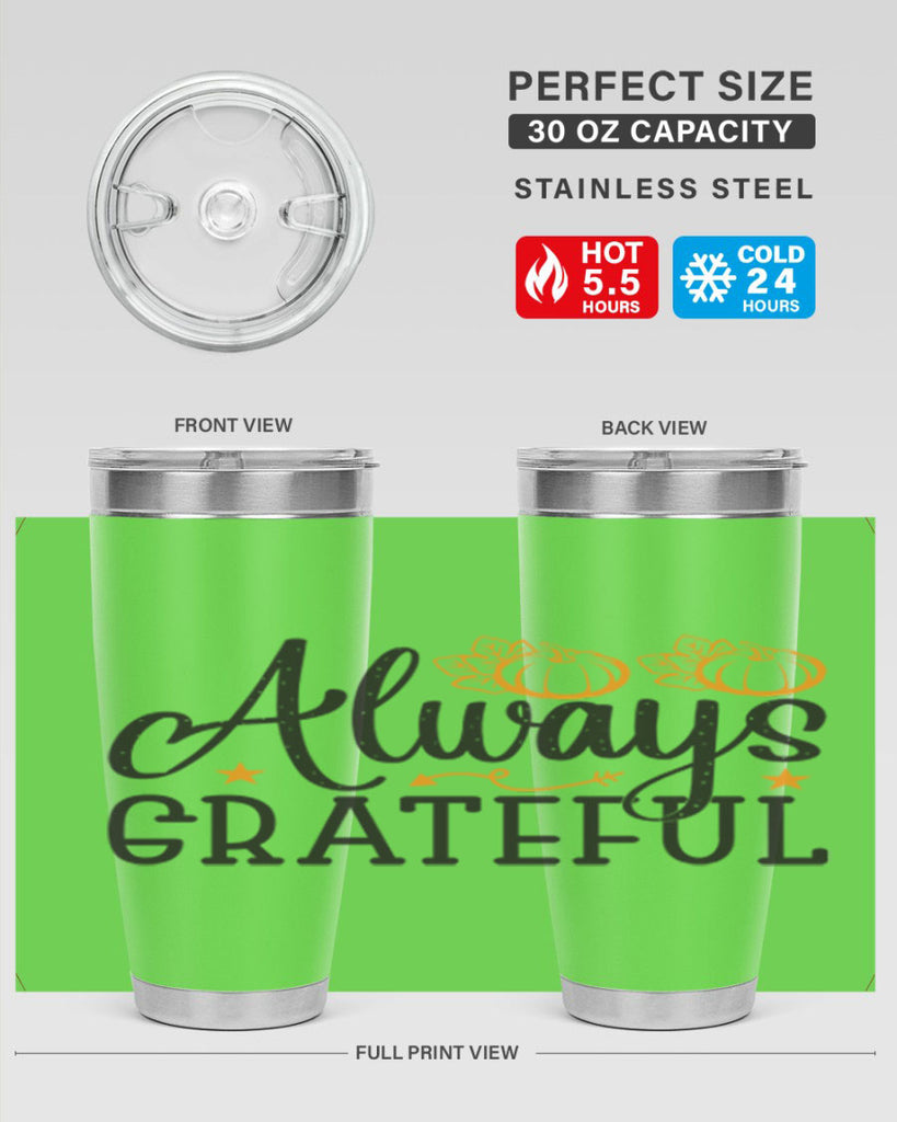 Alwaysgrateful 9#- fall- Tumbler