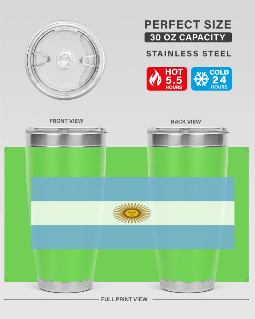 Argentina 191#- world flags- Tumbler