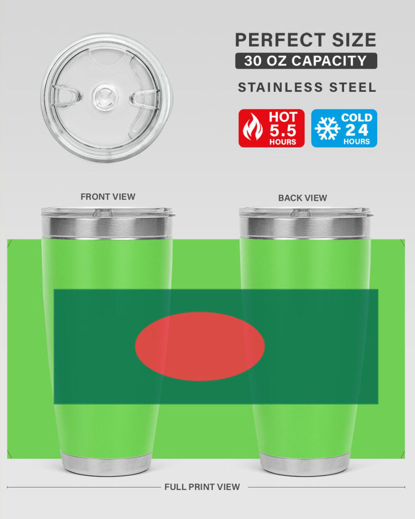 Bangladesh 184#- world flags- Tumbler