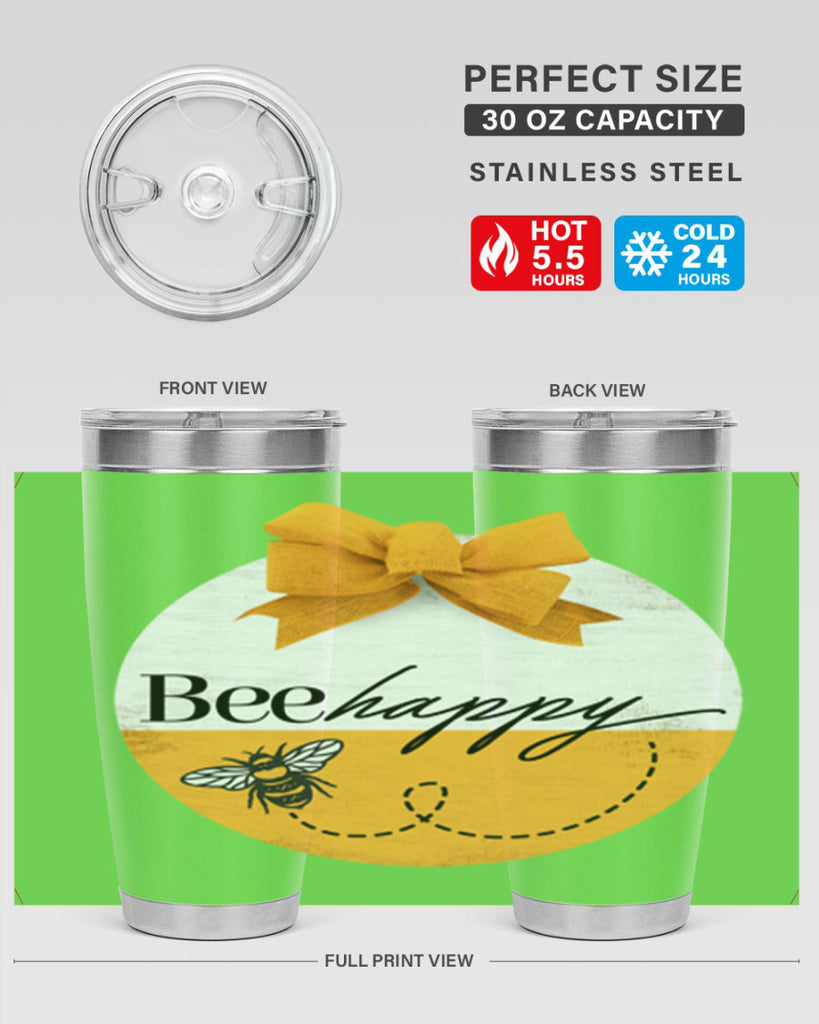 Bee Happy Mockup27#- spring- Tumbler