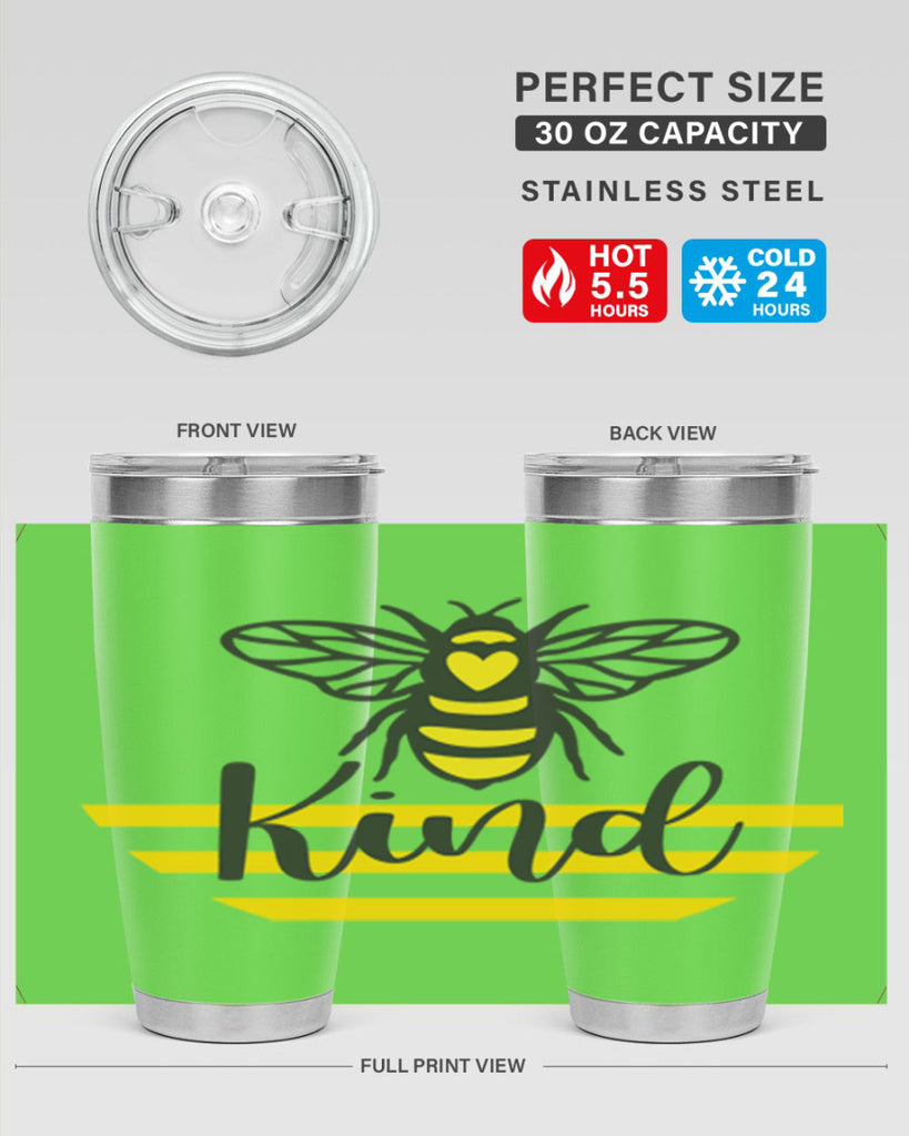 Bee Kind32#- spring- Tumbler