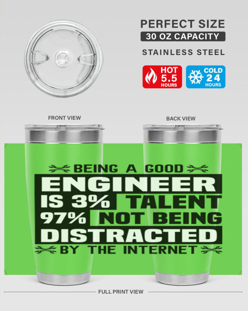 Being a good Style 20#- engineer- tumbler